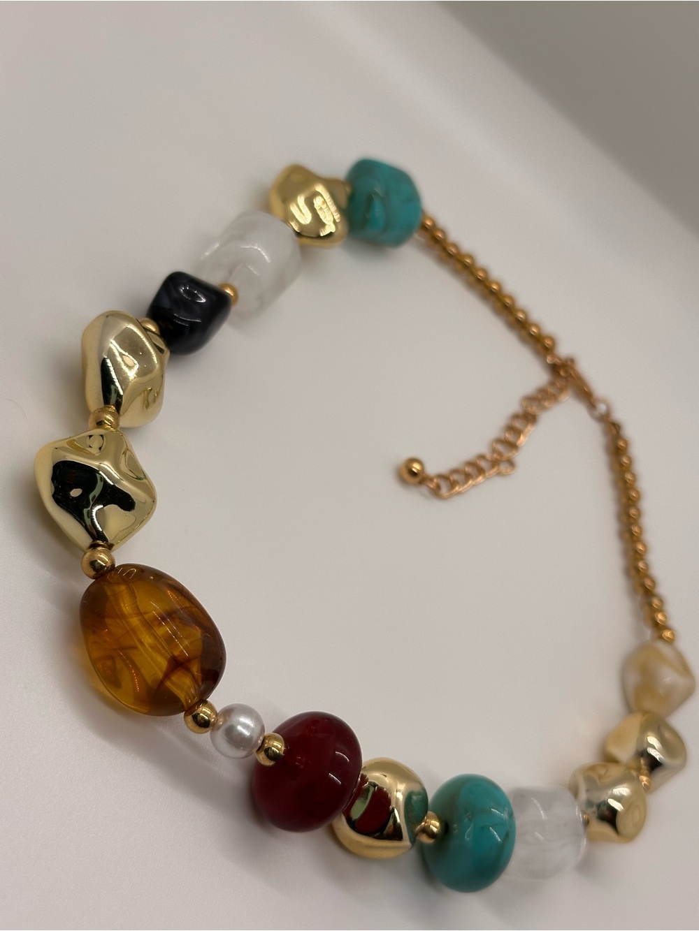 Statement Beaded Necklace